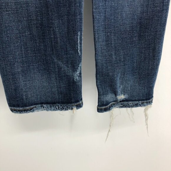Agolde Sophie Crop Skinny Distressed Jeans size 28 - Picture 13 of 16